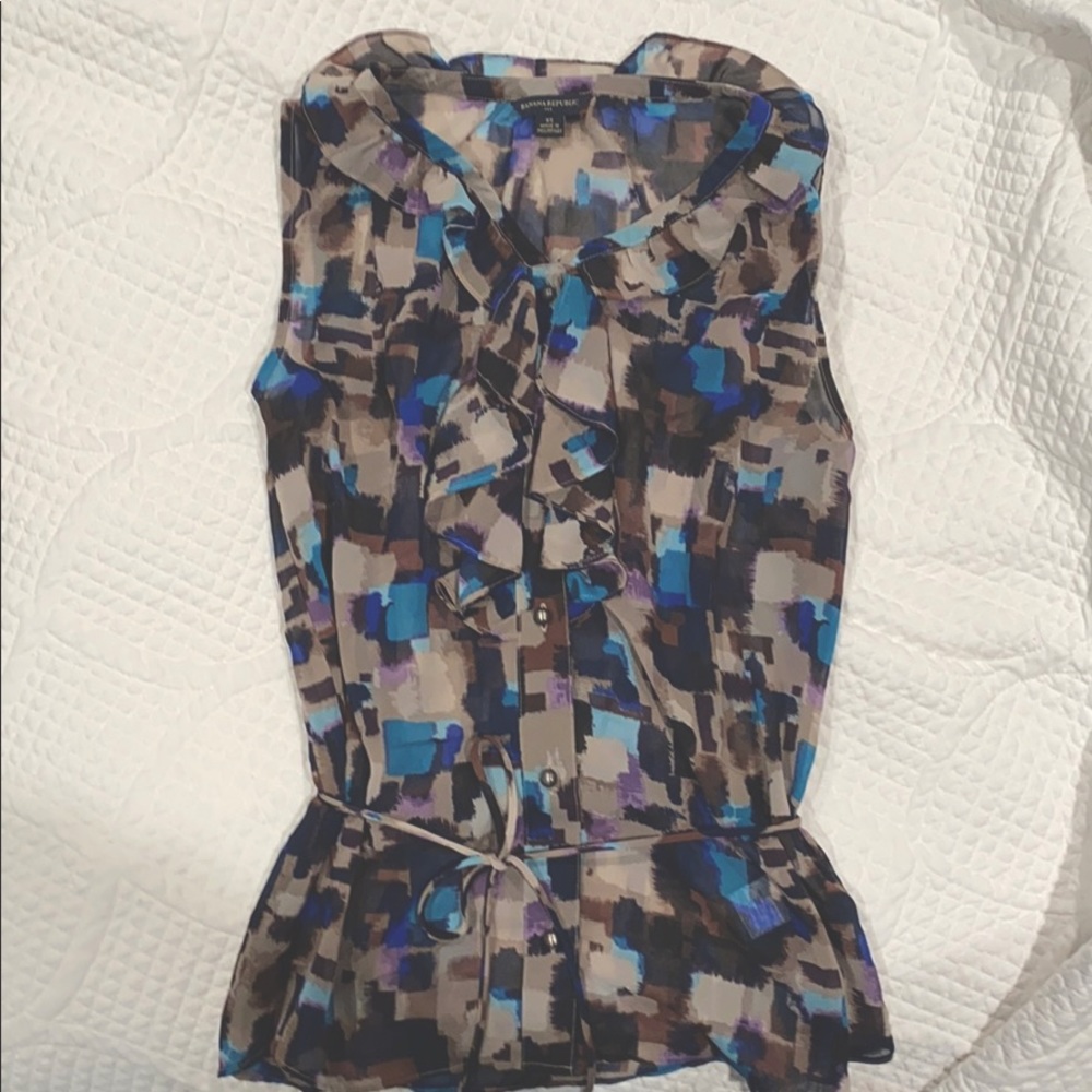 Banana republic blouse xs